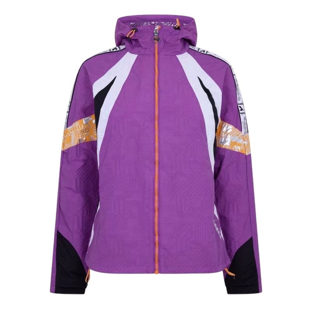 Diadora Womens/Ladies Logo Isotherm Jacket / Purple